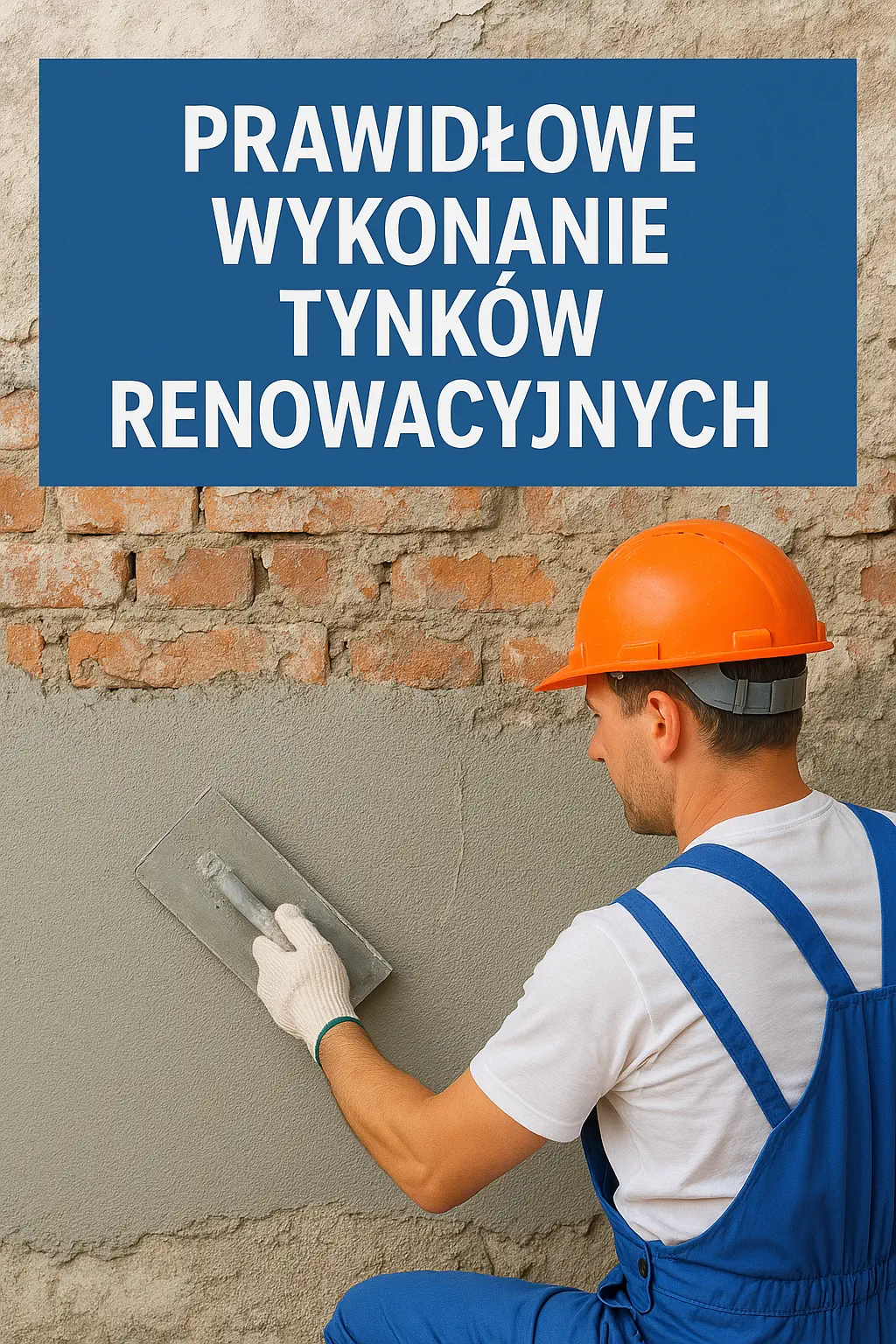 Prawidłowe wykonanie tynków renowacyjnych