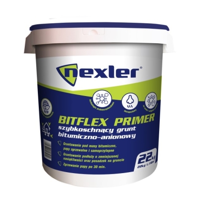 Nexler BITFLEX PRIMER - szybkoschnący grunt bitumiczno-anionowy