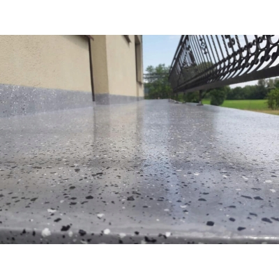 Zestaw żywicy na balkon / taras do 6 m2 + płatki+ lakier 100% UV ALCHIMICA