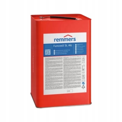 Remmers FUNCOSIL SL Alc / 30L - Bezbarwny, hydrofobizujący impregnat na bazie silanów/siloksanów, przeznaczony do wapienia/kamienia