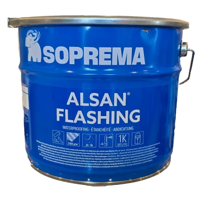 Soprema Alsan Flashing - Płynna żywica uszczelniająca poliuretanowo / bitumiczna