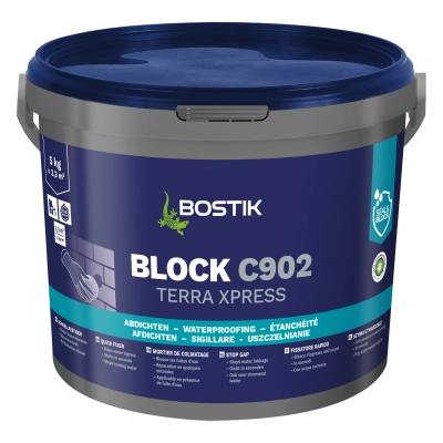 Bostik BLOCK C902 TERRA XPRESS (Puder-Ex) - cement tamujący wycieki