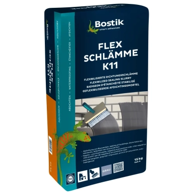 Bostik K 11 Flex Schlamme grau - uszczelnienie piwnic,podziemi,garaży, zbiorników,studzienek